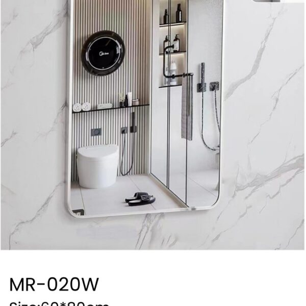 مرايا المنيوم ابيض 70*50