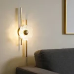 ابليك مودرن رصاصي لون الانارة 3 اضاءات 12 واط