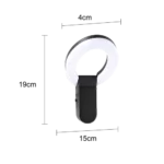 ⁦ابليك جداري خارجي اسود لون اصفر 12 واط⁩ - الصورة ⁦2⁩