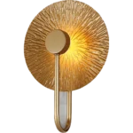 ⁦ابليك مودرن ذهبي لون الانارة 3اضاءات 5W⁩ - الصورة ⁦5⁩