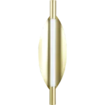 ابليك مودرن ذهبي لون الانارة اصفر 7W