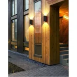 كشاف بوابة بتصميم اسطواني مدهش مجوز جهتين لمبة تركيب GU10