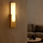 ابليك مودرن زيتي لون الانارة اصفر واط 7 مقاس 400 ملم