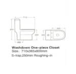 ⁦كرسي افرنجي كومباكت مودرن - اسود⁩ - الصورة ⁦2⁩