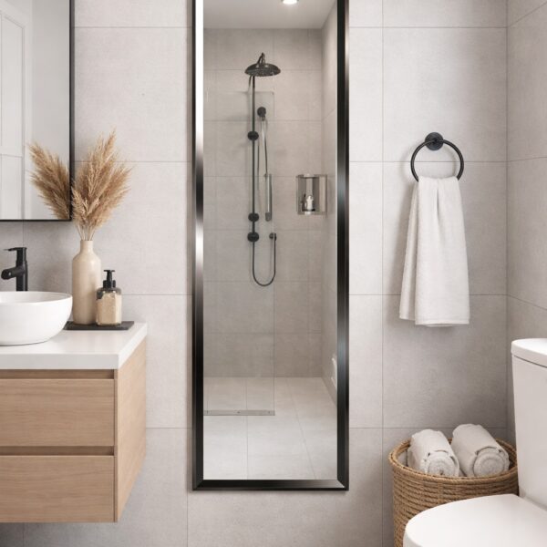 مرايا اسود 40*150