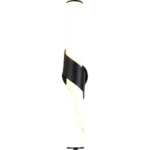 ⁦ابليك مودرن اسود لون الانارة اصفر 18W⁩ - الصورة ⁦3⁩