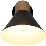 ⁦ابليك مودرن اسود E27*1⁩ - الصورة ⁦2⁩