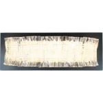 ⁦إضاءة أبليك حائط مودرن فضي لون الانارة 3 اضاءات 15 واط⁩ - الصورة ⁦6⁩