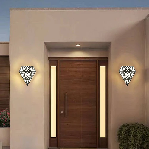 4r1TcX7X2cZvX5ymJRO4Wjux9nV8uYULjHidFHXXp-500x500 كشاف بوابة خارجي لون الانارة اصفر غطاء اسود - الصورة 1