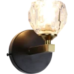 ⁦ابليك مودرن اسود لون الانارة ذهبي G9*1⁩ - الصورة ⁦4⁩