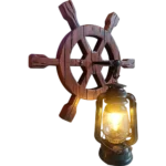 ⁦ابليك خارجي خشبي مفرد E27*1L⁩ - الصورة ⁦2⁩