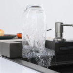 ⁦مجلى حوض مطبخ ستانلس ستيل مع سيستم خلاط مجلى - زيقور⁩ - الصورة ⁦3⁩