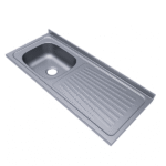 مجلى حوض استيل 60*100 موديل كوري