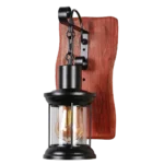 ⁦ابليك فانوس خشبي E27*1⁩ - الصورة ⁦3⁩