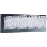 ⁦إضاءة أبليك حائط مودرن فضي لون الانارة 3 اضاءات 15 واط⁩ - الصورة ⁦3⁩