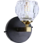 ⁦ابليك مودرن اسود لون الانارة ذهبي G9*1⁩ - الصورة ⁦3⁩