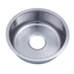 ⁦مجلى حوض دائري استيل 45*40 تسقيط علي الرخام⁩ - الصورة ⁦2⁩