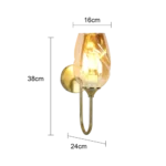 ⁦ابليك مودرن زيتي E14*1⁩ - الصورة ⁦2⁩