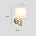 ⁦ابليك مودرن ذهبيE14*1⁩ - الصورة ⁦2⁩