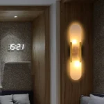 إضاءة راديانس جدارية مودرن مستطيل زيتي لمبة 2 مقاس 50 سم