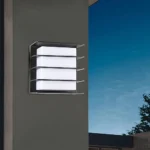 ابليك جداري خارجي اسود لون اصفر 12 واط