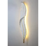 ⁦ابليك ريش مقاس كبير مودرن تعمل بالبطارية لون الانارة اصفر⁩ - الصورة ⁦5⁩