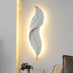 ⁦ابليك ريش مقاس كبير مودرن تعمل بالبطارية لون الانارة اصفر⁩ - الصورة ⁦7⁩