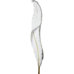 ⁦ابليك ريش مقاس كبير مودرن تعمل بالبطارية لون الانارة اصفر⁩ - الصورة ⁦2⁩