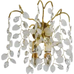 ⁦ابليك مودرن ذهبي + شفاف E14*2⁩ - الصورة ⁦3⁩