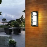 كشاف بوابة لون الاضاءة اصفر سادة 24 واط