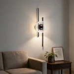 ابليك مودرن اسود لون الانارة 3 اضاءات 12 واط