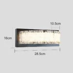 ⁦إضاءة أبليك حائط مودرن فضي لون الانارة 3 اضاءات 15 واط⁩ - الصورة ⁦7⁩