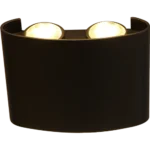 إضاءة جدارية بوابة لون الاضاءة اصفر مجوز مصنوع من البلاستيك المعالج