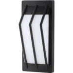 ⁦كشاف بوابة اسود لون الانارة اصفر30 واط⁩ - الصورة ⁦3⁩