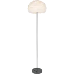 ⁦ابجورة ارضي مودرن فضي قبعة ريش بشكل مبهر ارتفاع 165 سم لمبة قاعدة E27⁩ - الصورة ⁦4⁩