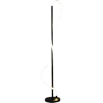 ⁦ابجورة ارضية مودرن اسود لون الانارة اصفر 30 واط مقاس 1500 ملم⁩ - الصورة ⁦2⁩