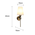 ⁦ابليك مودرن ذهبي E14*1⁩ - الصورة ⁦2⁩