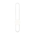 ⁦ابليك جداري مودرن بالبطارية شكل مستطيل ابيض لون الانارة 3 اضاءات⁩ - الصورة ⁦2⁩