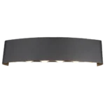 ⁦كشاف حائط خارجي لون الانارة اصفر 12 عين 6 فوق و 6 تحت⁩ - الصورة ⁦3⁩