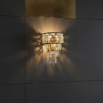 ابليك مودرن اسود + ذهبي E14*2