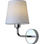 ⁦ابليك حائط جداري مودرن مفرد فضي E14*1L⁩ - الصورة ⁦3⁩