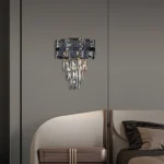 ابليك مودرن اسود +ذهبي E14*2