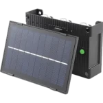 ⁦كشاف بوابة خارجي تعمل بالطاقة الشمسية مع حساس ضوء لون الانارة اصفر 6 واط⁩ - الصورة ⁦12⁩