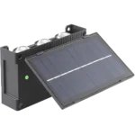 ⁦كشاف بوابة خارجي تعمل بالطاقة الشمسية مع حساس ضوء لون الانارة اصفر 6 واط⁩ - الصورة ⁦10⁩