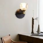 ابليك مودرن اسود لون الانارة ذهبي G9*1