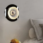 ابليك مودرن اسود لون الانارة اصفر 3W