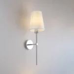 إضاءة شاين برايت جدارية مفرد مودرن فضي فضي E14