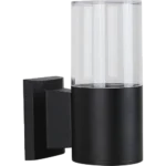 ⁦إضاءة جداري خارجي اسود مع شفاف E27 مفرد⁩ - الصورة ⁦3⁩