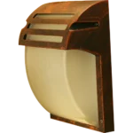 كشاف بوابة1 لمبة نحاسي