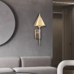 ابليك مودرن ذهبي E27*1